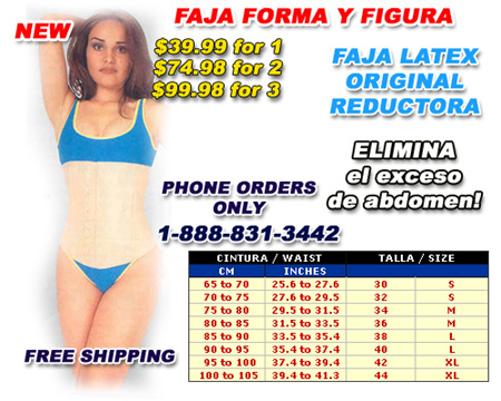 Faja reductora Colombiana